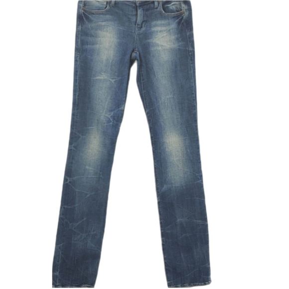 Madewell Denim - Madewell Rail Straight Legged Jeans Womens Size 27x34